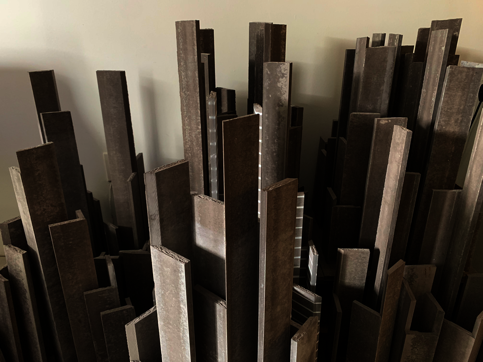 Imponderable Cities by MIKIHUMO #slate #scultures