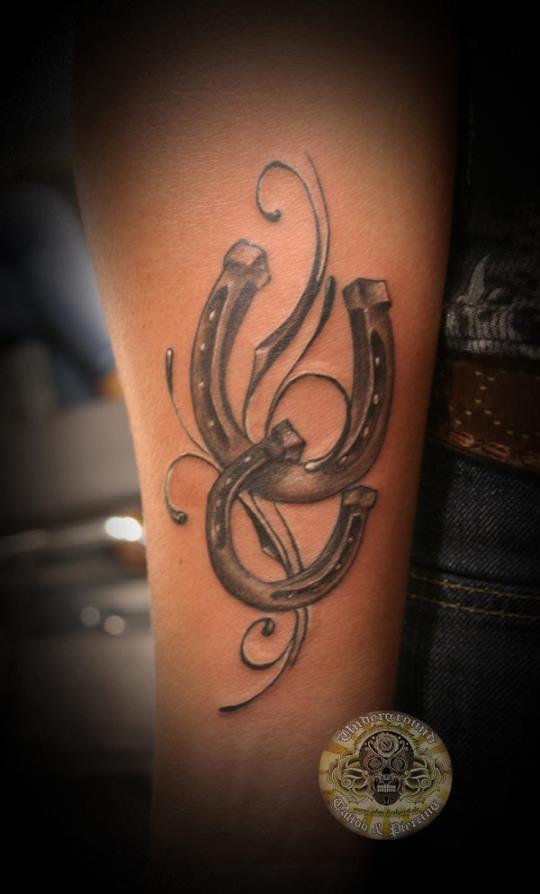 horseshoes tattoo - 2face tattoo | OpenSea