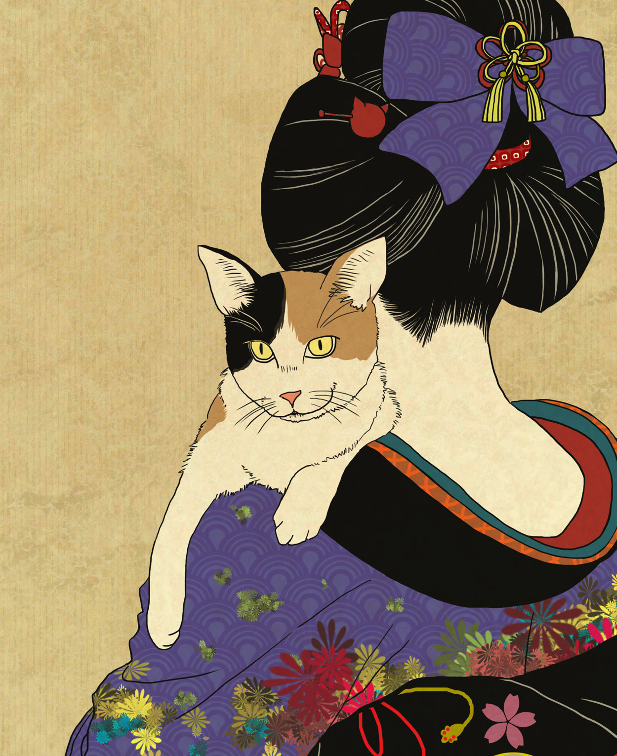 Ukiyoe-style digital illustration - Collection | OpenSea