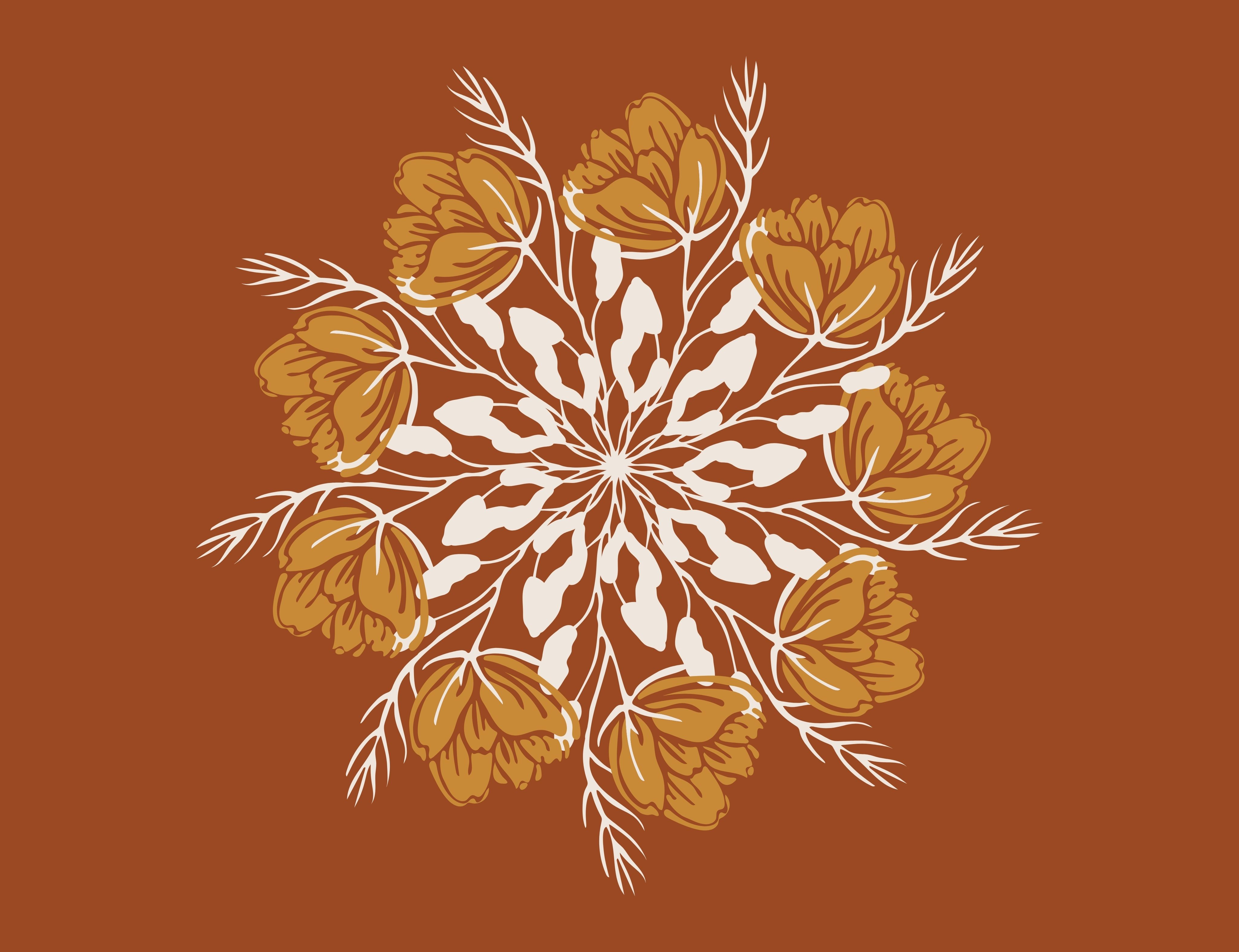 4” x 5 Yard Embroidered Acanthus Leaf Jewel Ribbon - Decorator's