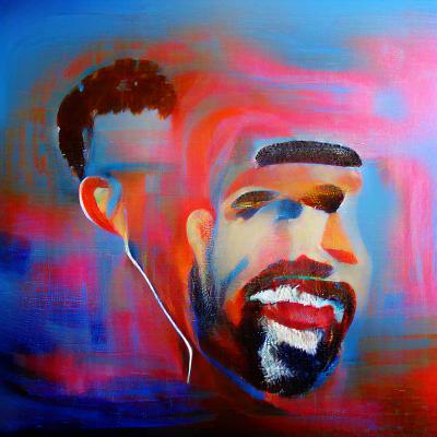 Aubrey Drake Graham AI Acrylic Art - PhelanVoin's AI Acrylic Art