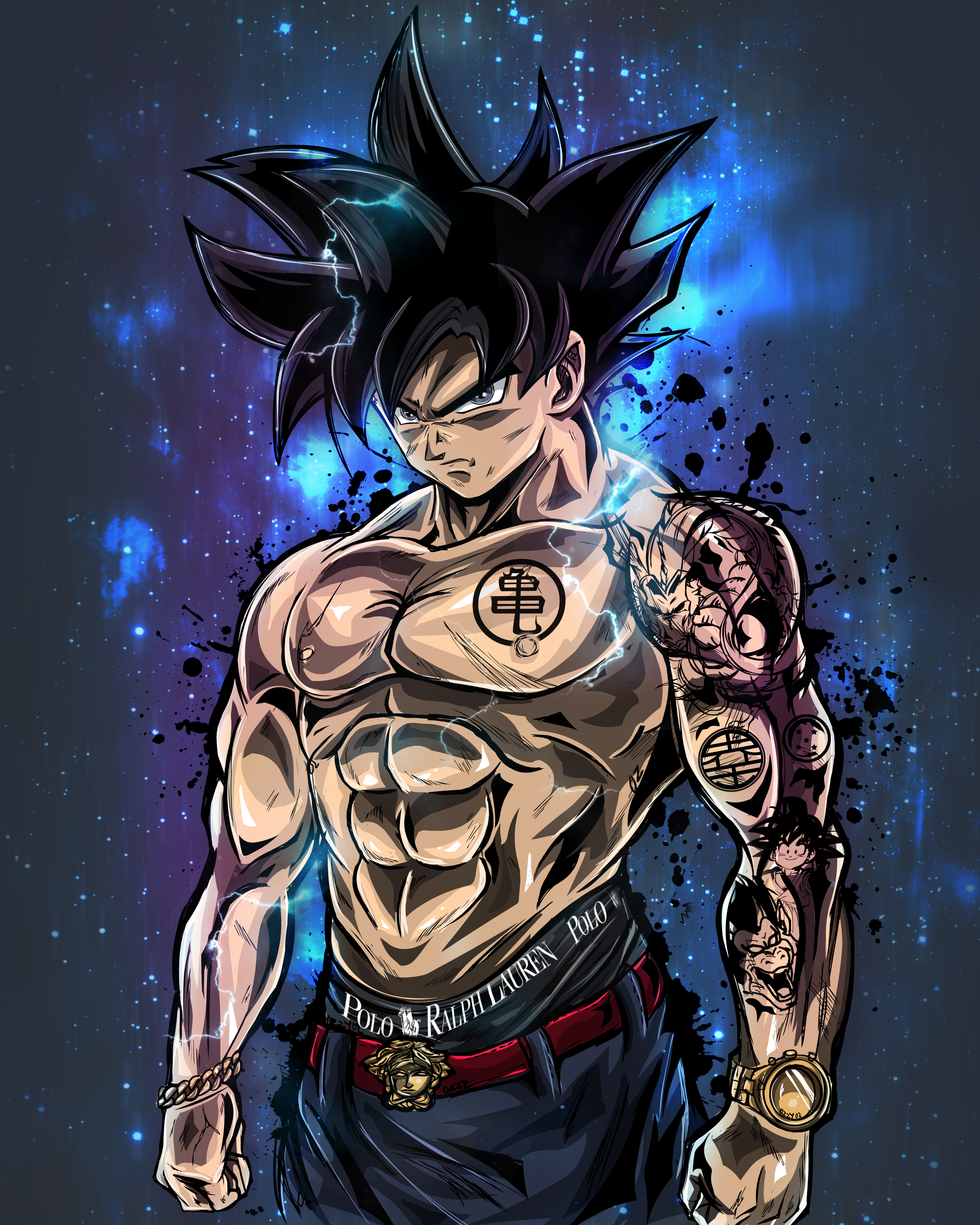 Goku Ultra Instinct | Dragonball - Anime Legendary NFT Heroes | OpenSea