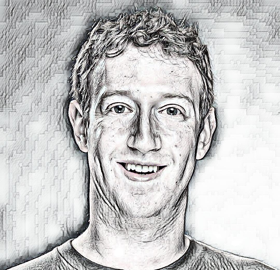 Portrait of Mark Zuckerberg by yooshan on Stars Portraits  1