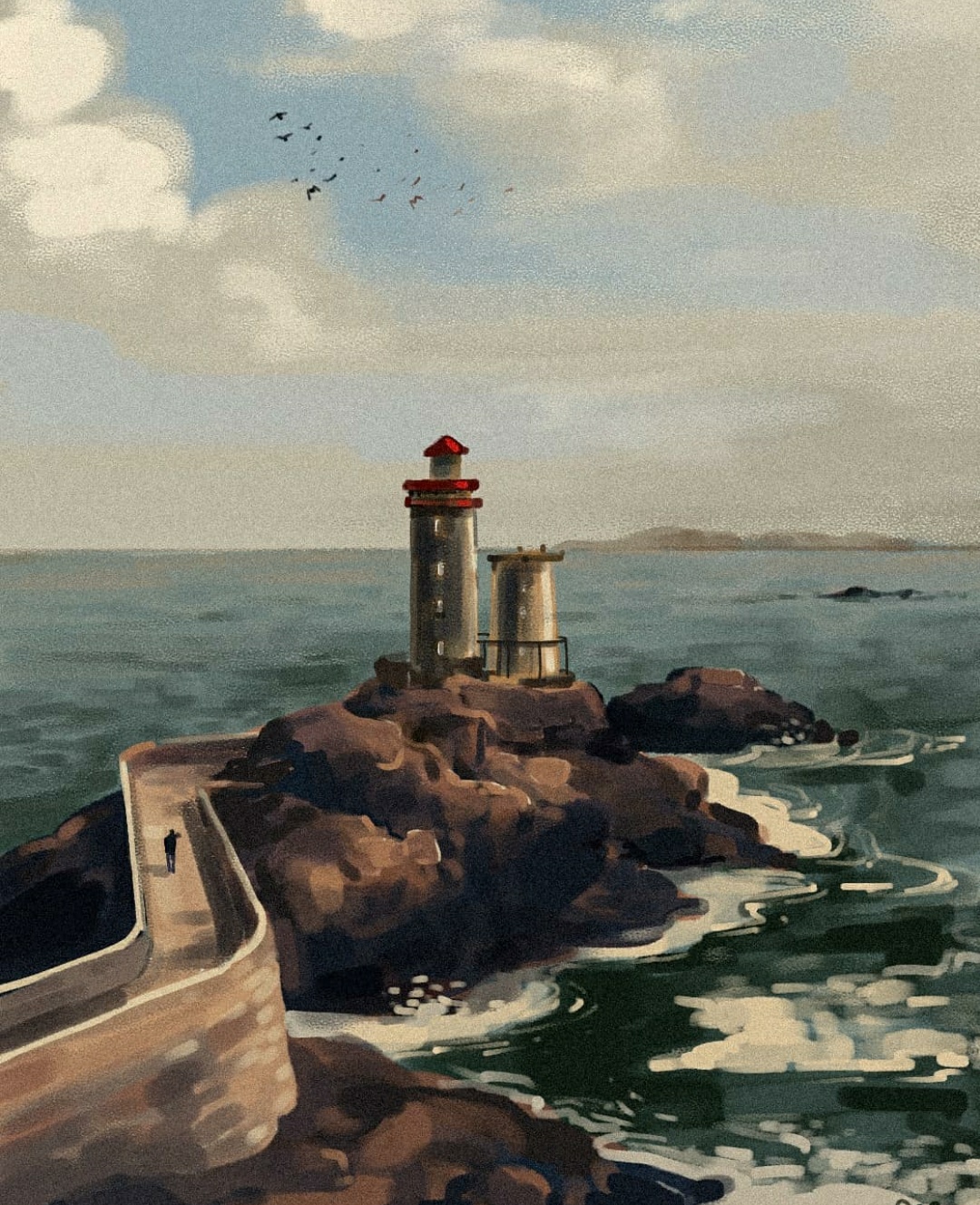 The lonely lighthouse