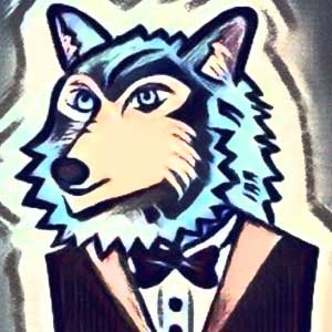 Wolf in tuxedo - Collection | OpenSea