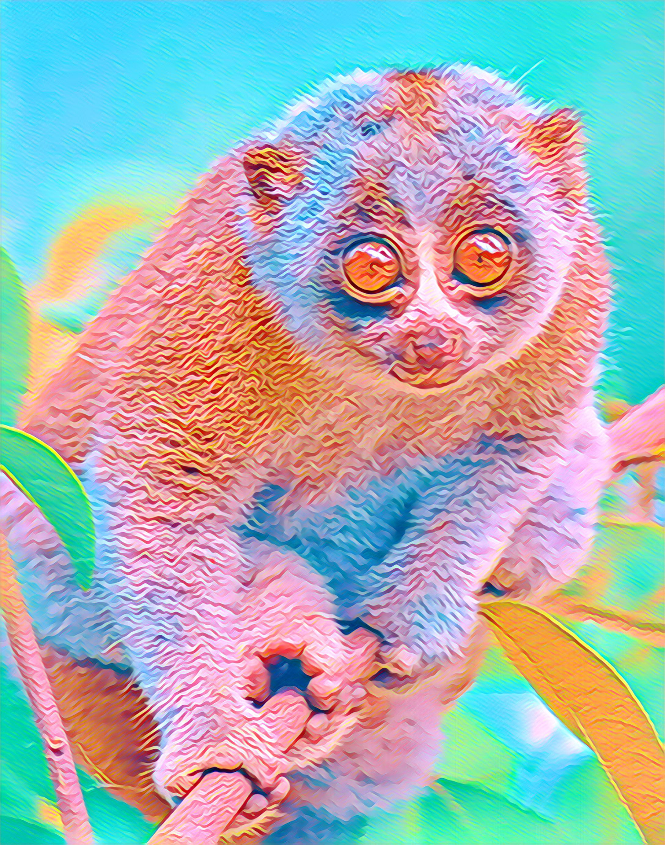 Pink Lemur - BoxGallery | OpenSea