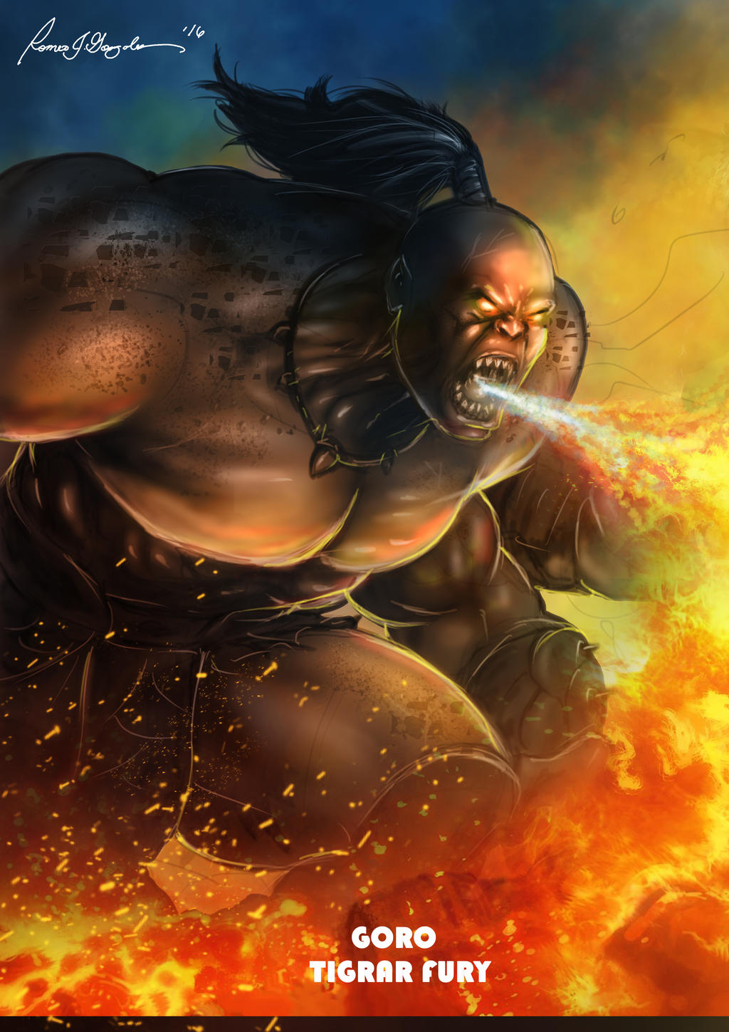 Goro - Mortal Kombat - Posters and Art Prints