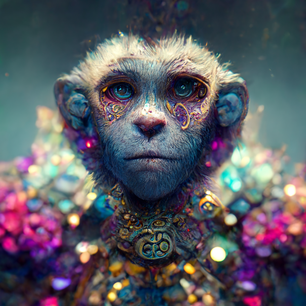 Crystal Monkeys Collection OpenSea