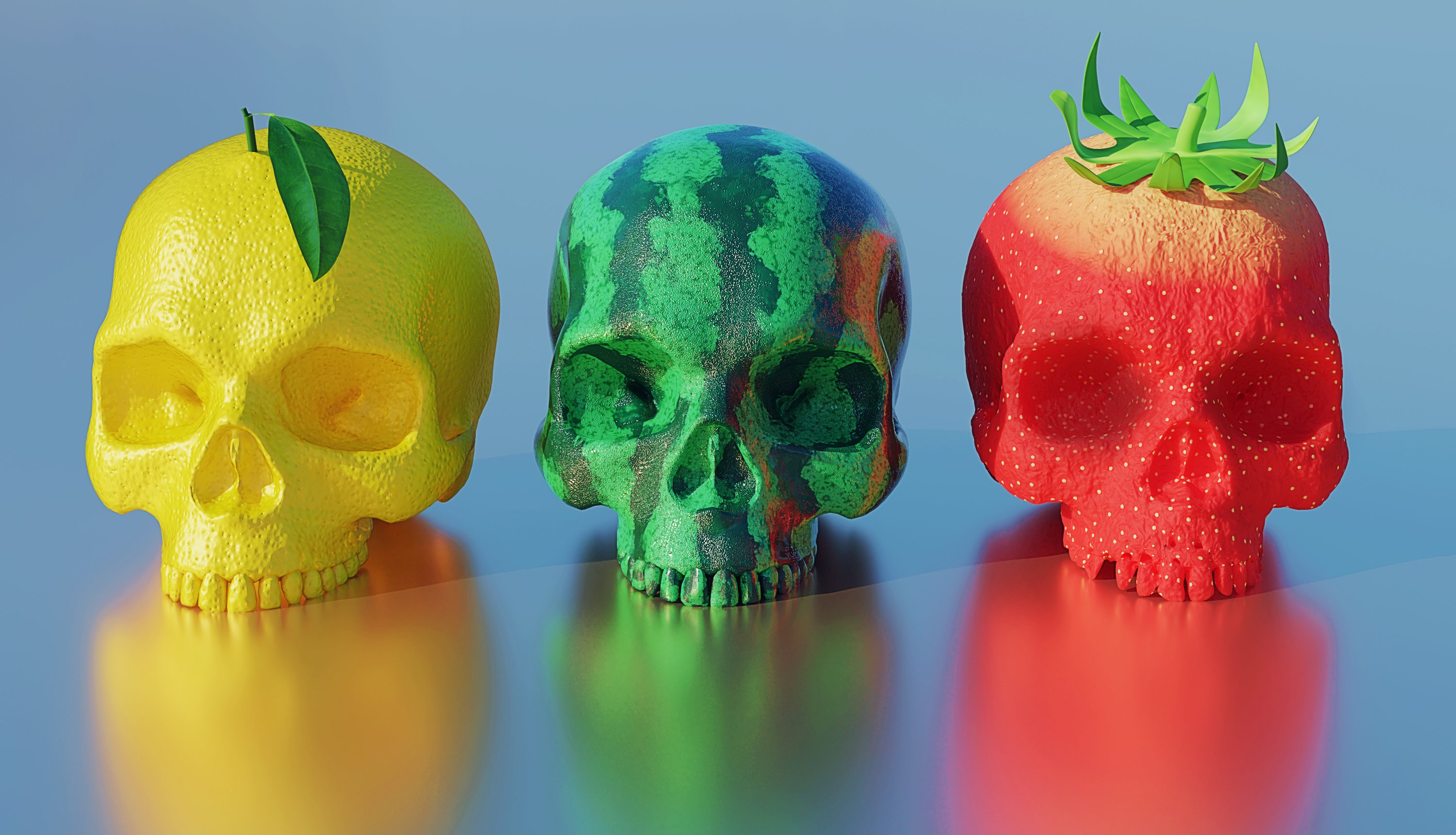 Fruity Skulls
