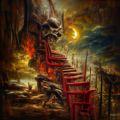 stairs to heaven and hell
