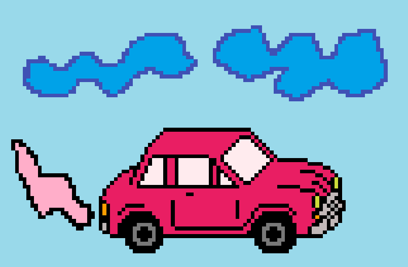 Colorful Car with Exhaust Gas #3 - Colorful PixelArt | OpenSea Colorful Car with Exhaust Gas #3 - Colorful PixelArt | OpenSea