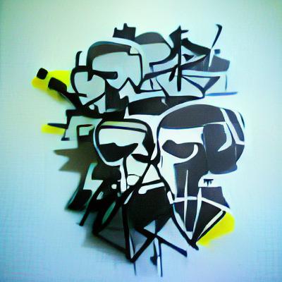 King Gorilla #031 - King Gorilla - Graffiti Minimalist Pop Art