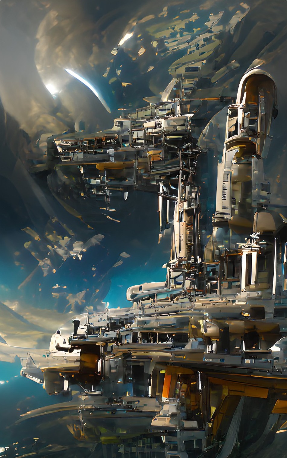 elysium space station from earth