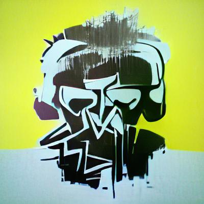 King Gorilla #032 - King Gorilla - Graffiti Minimalist Pop Art