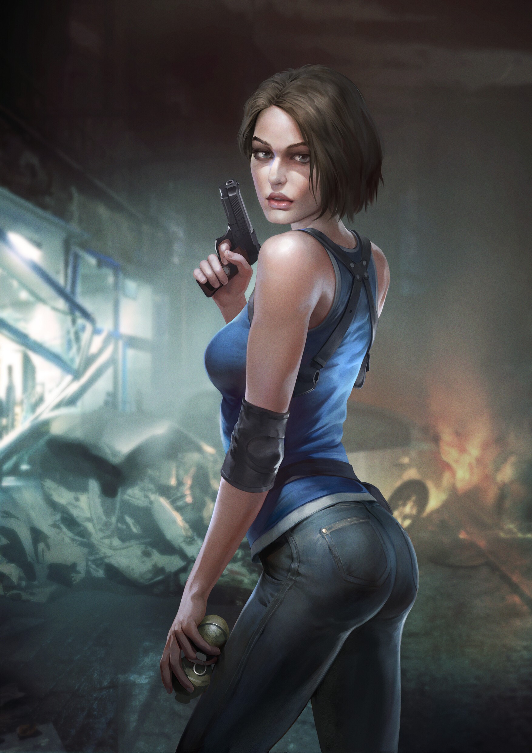 Jill Valentine Fan Casting