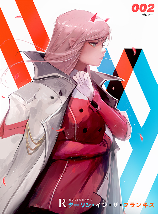 Zero two  Zero two, Louis vuitton, Anime