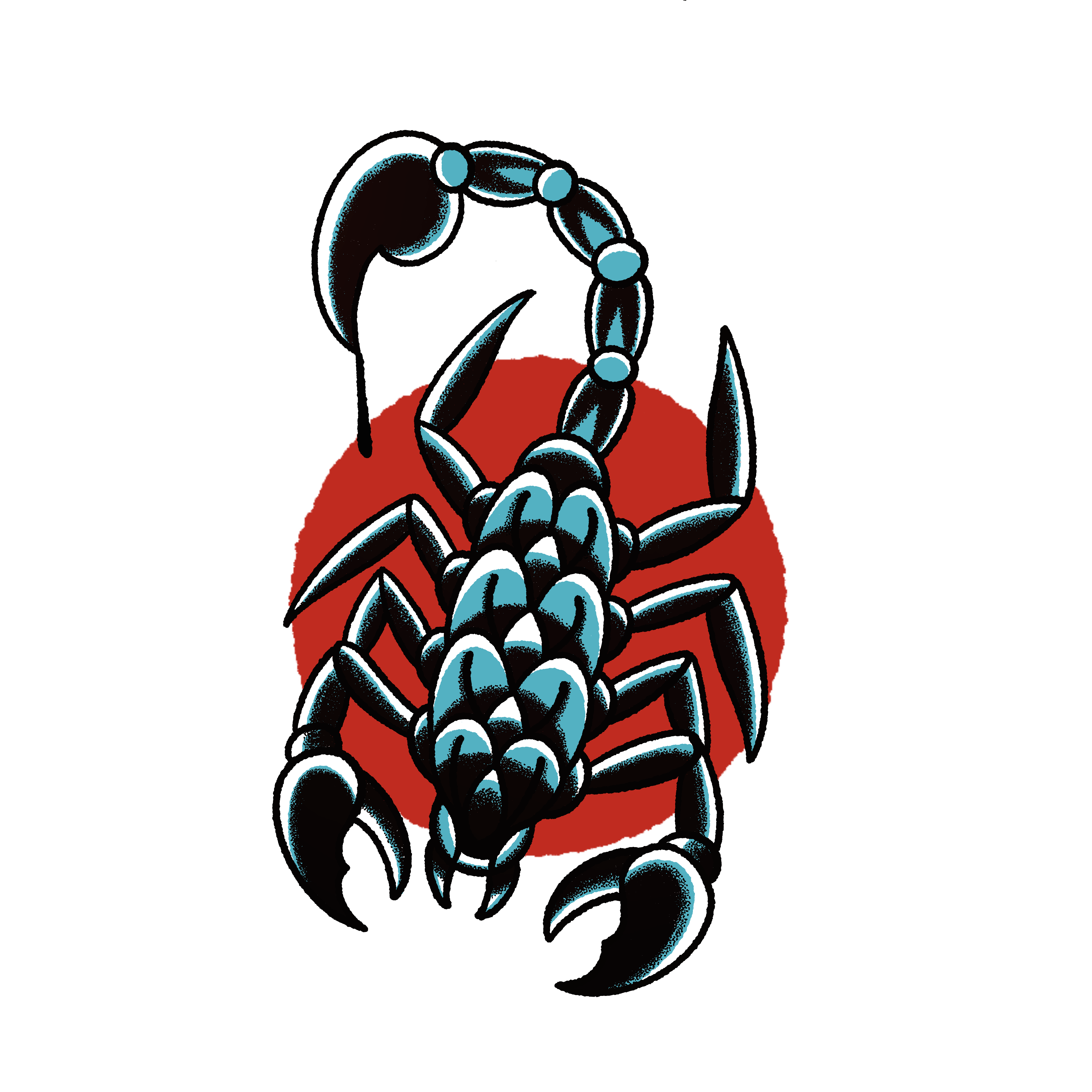 Cancer Zodiac Sign, Scorpion Realistic Drawing, Blue Hologram on a Dark  Background. Decorative Ornament, Tattoo, Concept Art, Stock Illustration -  Illustration of seafood, astrology: 244705462