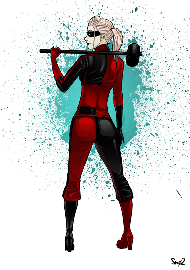 Harley Something - Harley Quinn fan art