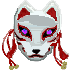 JAPANESE KITSUNE MASK PIXEL ART - Collection | OpenSea