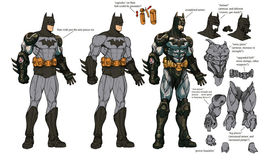 Arkham 'armored' Batman wips. - Chuckdee | OpenSea