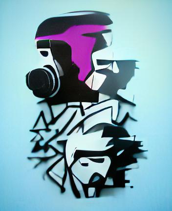 King Gorilla #004 - King Gorilla - Graffiti Minimalist Pop Art