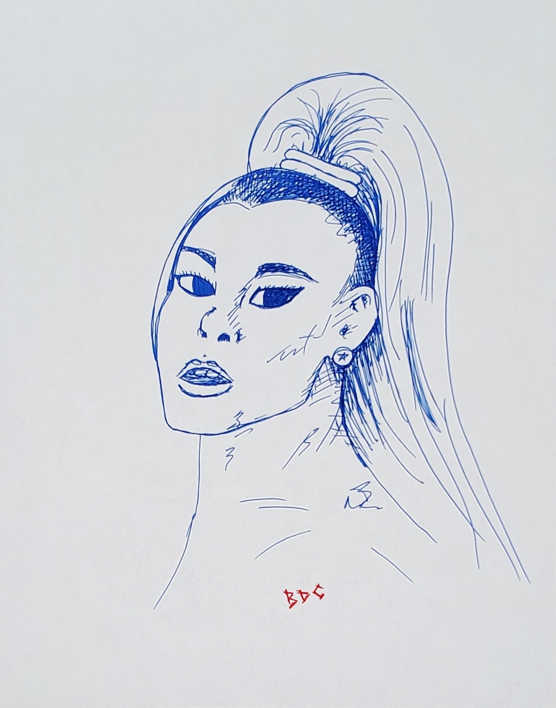 Ariana Grande 03 - Badly Drawn Celebrities | OpenSea