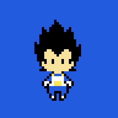 Vegeta Pixel art Planeta Namek, outros, diversos, outros, desenhos