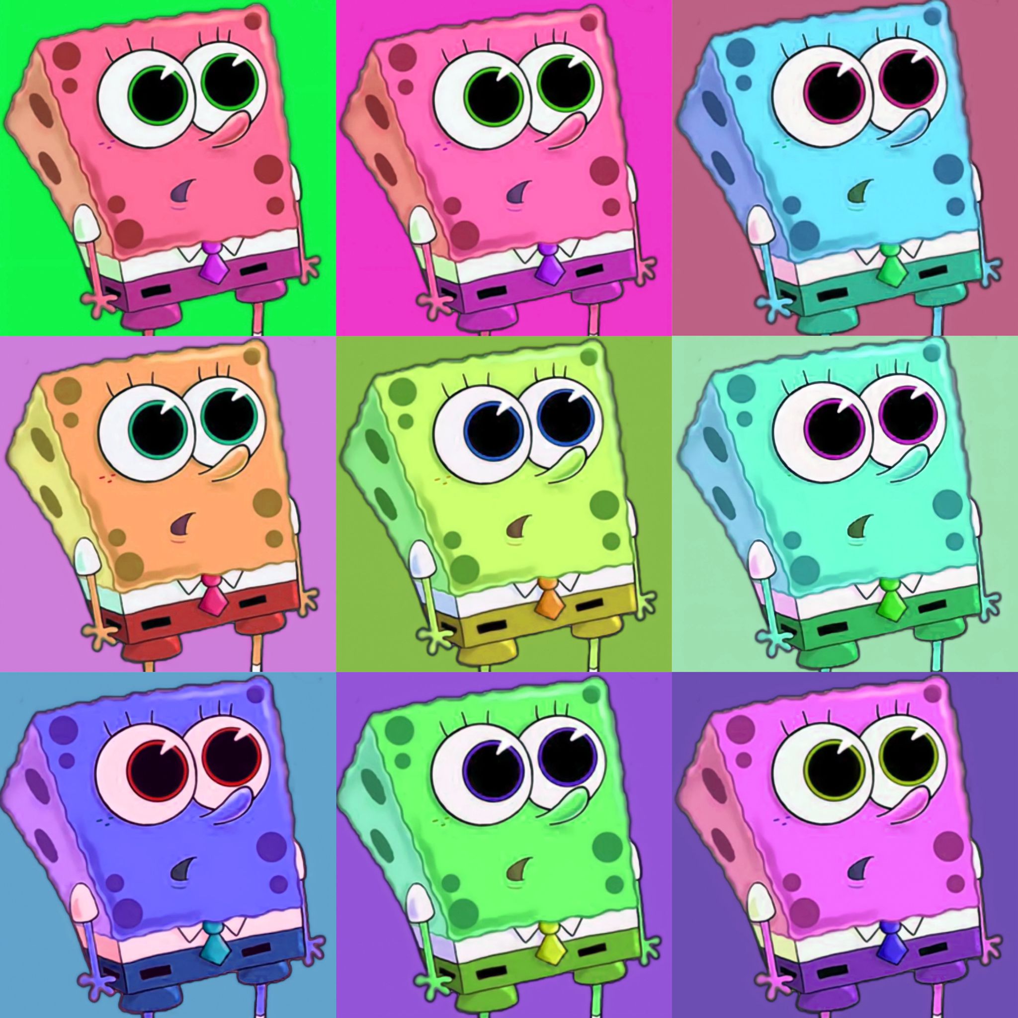 Pop art 3.0 Spongebob and Patrick Collection OpenSea