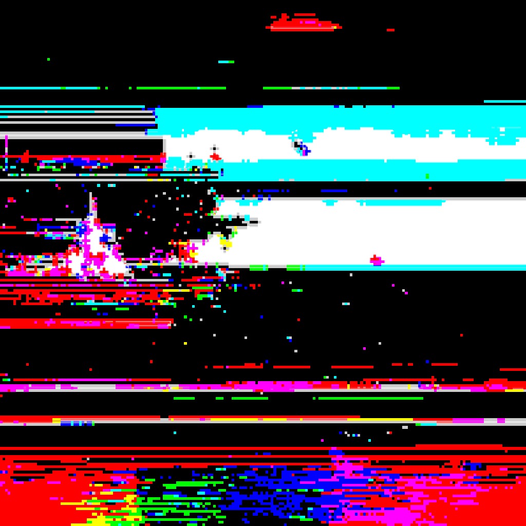 Glitching Through Space Collection OpenSea
