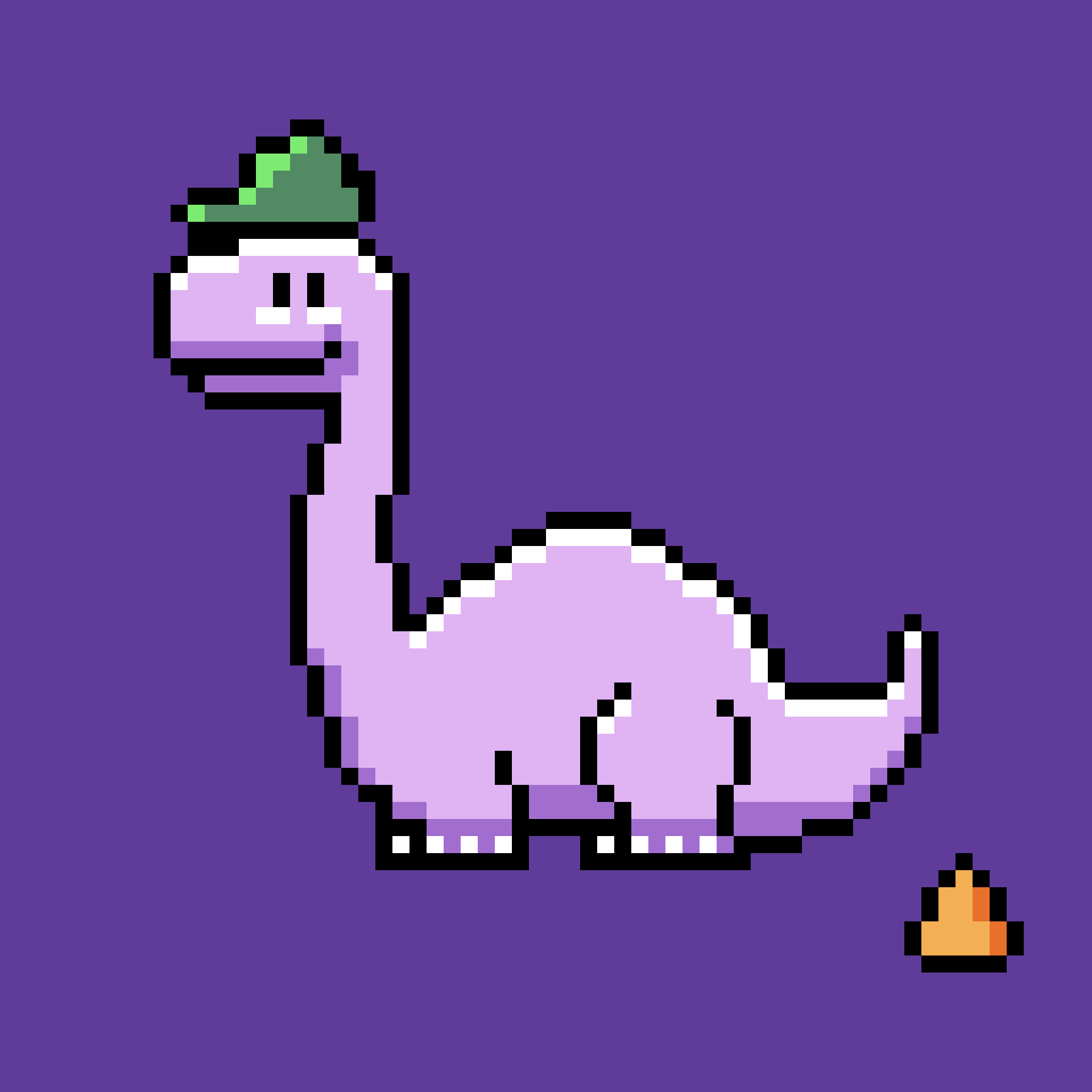 Pixilart - Dino Run 2 running sprite by Anonymous