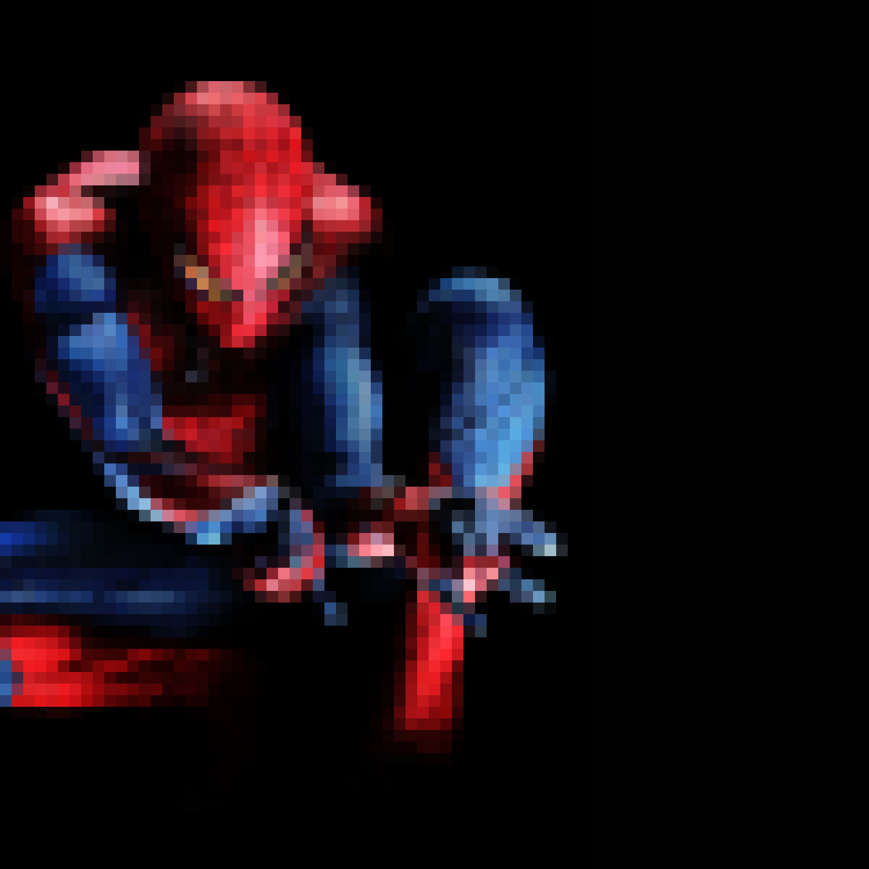 Pixel Art #0101 Spider Man - Inspiration Legends | OpenSea