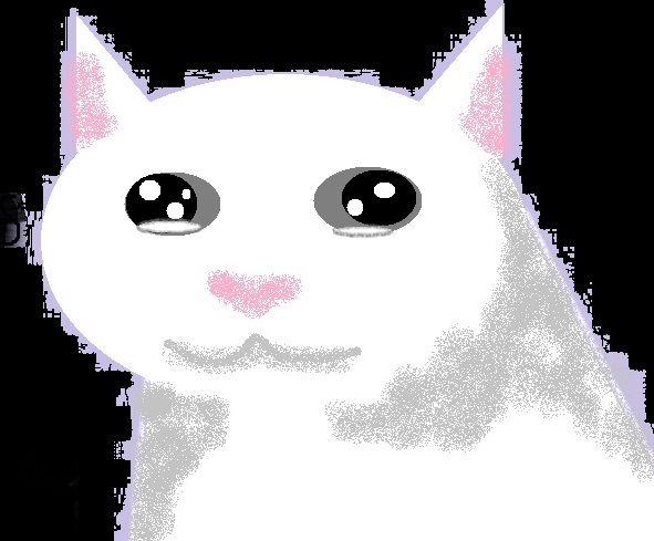 Crying cat pixel art - FlipAnim