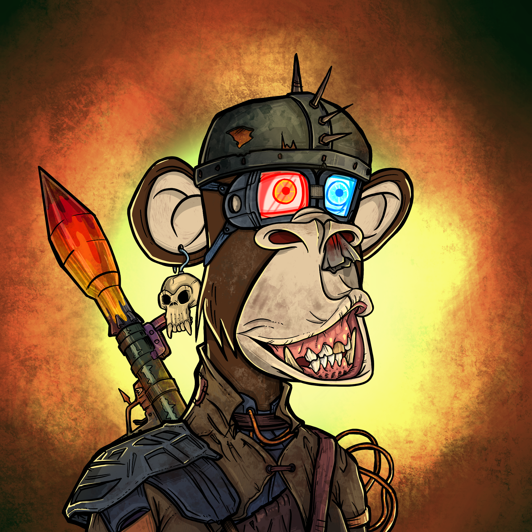 Steampunk Monkey NFT - Mint Space NFT Marketplace - Buy, Sell and Create  NFTs Art Tokens without Fees