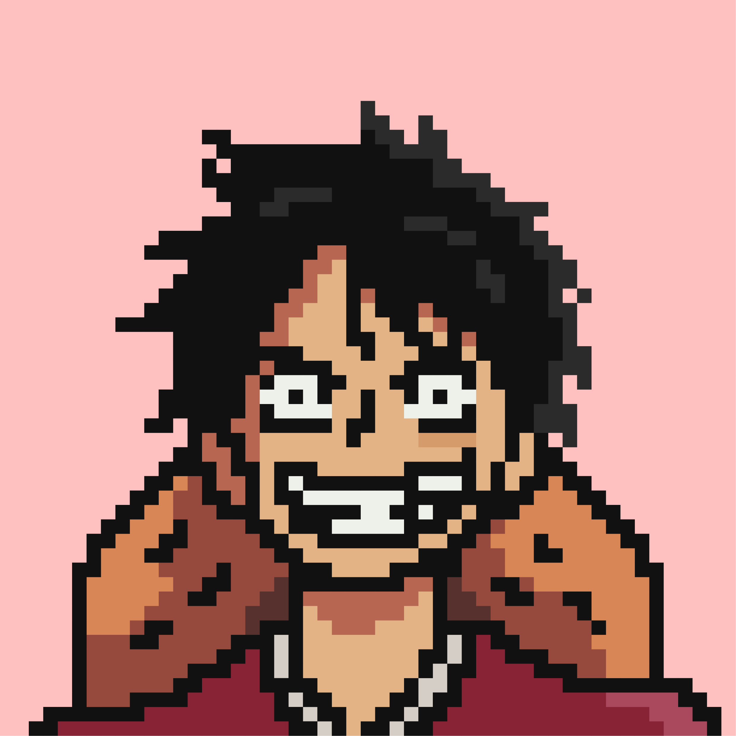 My 32x32 Take on Luffy's Snake man Transformation - pixel art post - Imgur