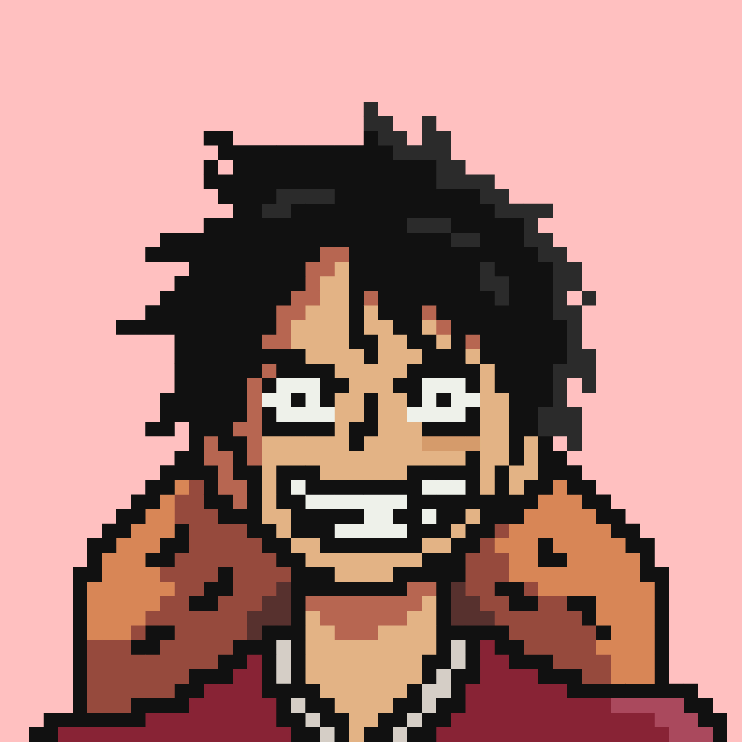 My 32x32 Take on Luffy's Snake man Transformation - pixel art post - Imgur,  pixel art 32x32 anime 