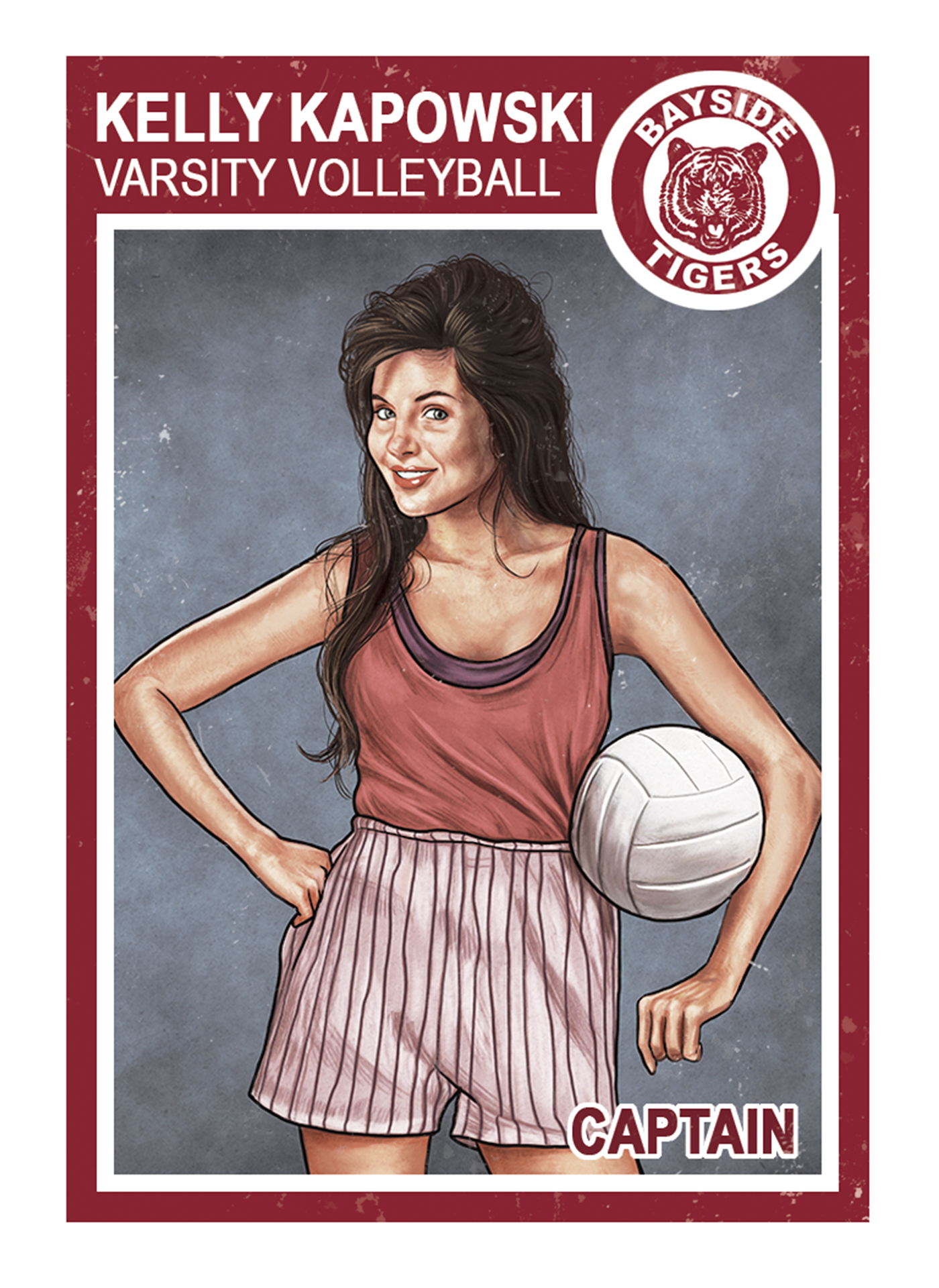 Kelly Kapowski - Varsity Volleyball (Edition 1/25) - Gallery1988 x Cuyler  Smith x NFT | OpenSea