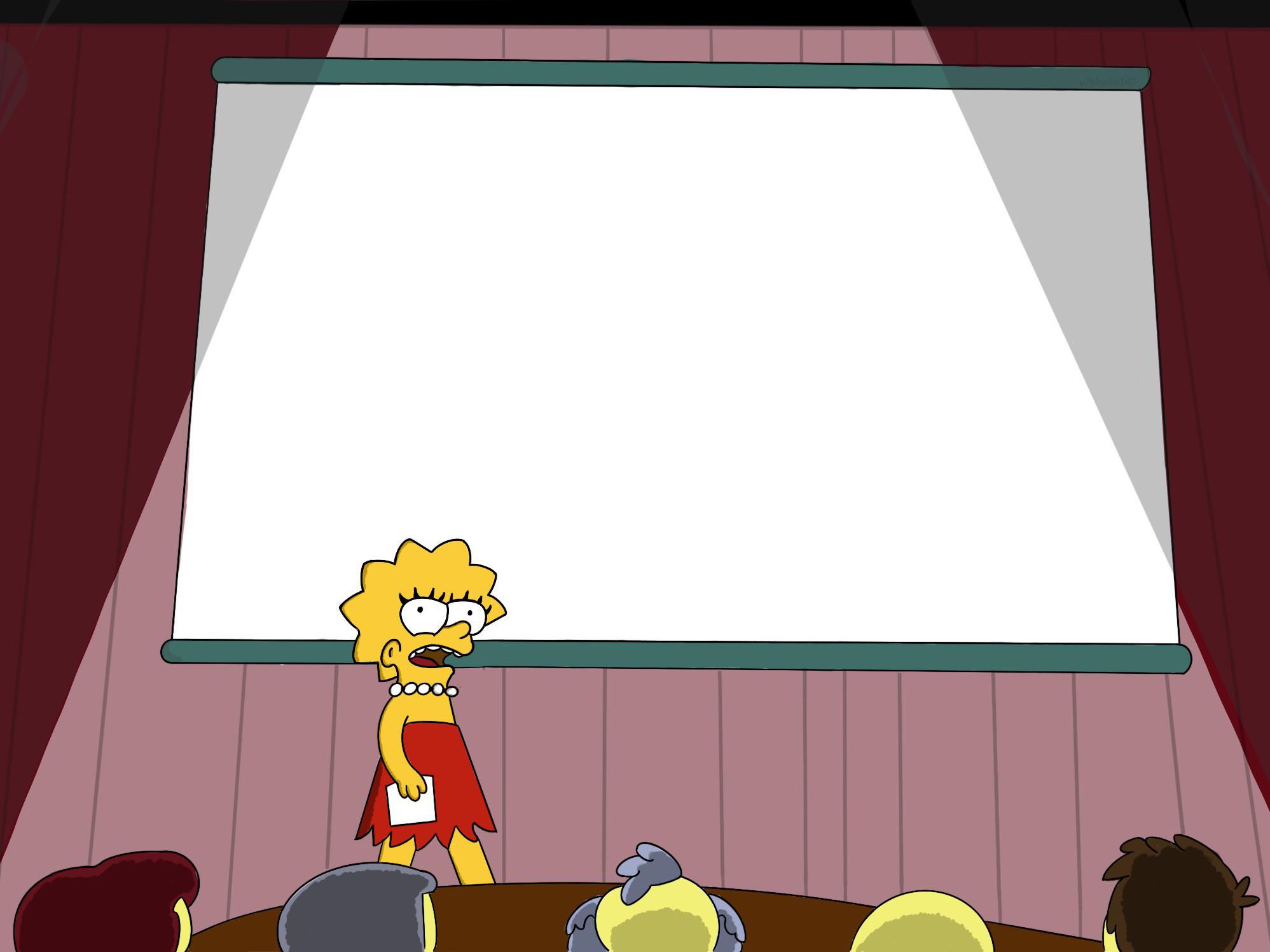 Lisa simpsons presentation meme