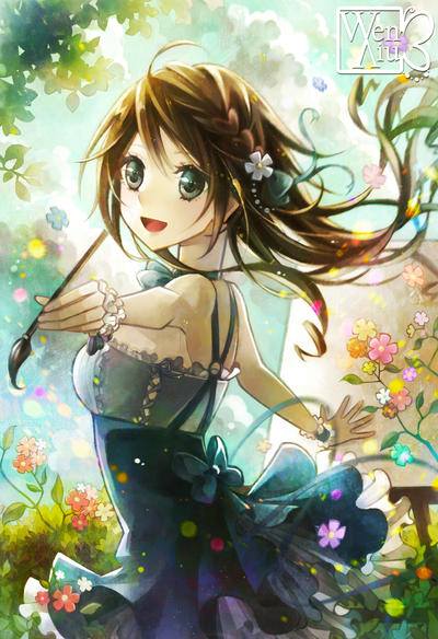 400px x 584px - Splash of Colors - Anthea Anime Art Collection | OpenSea