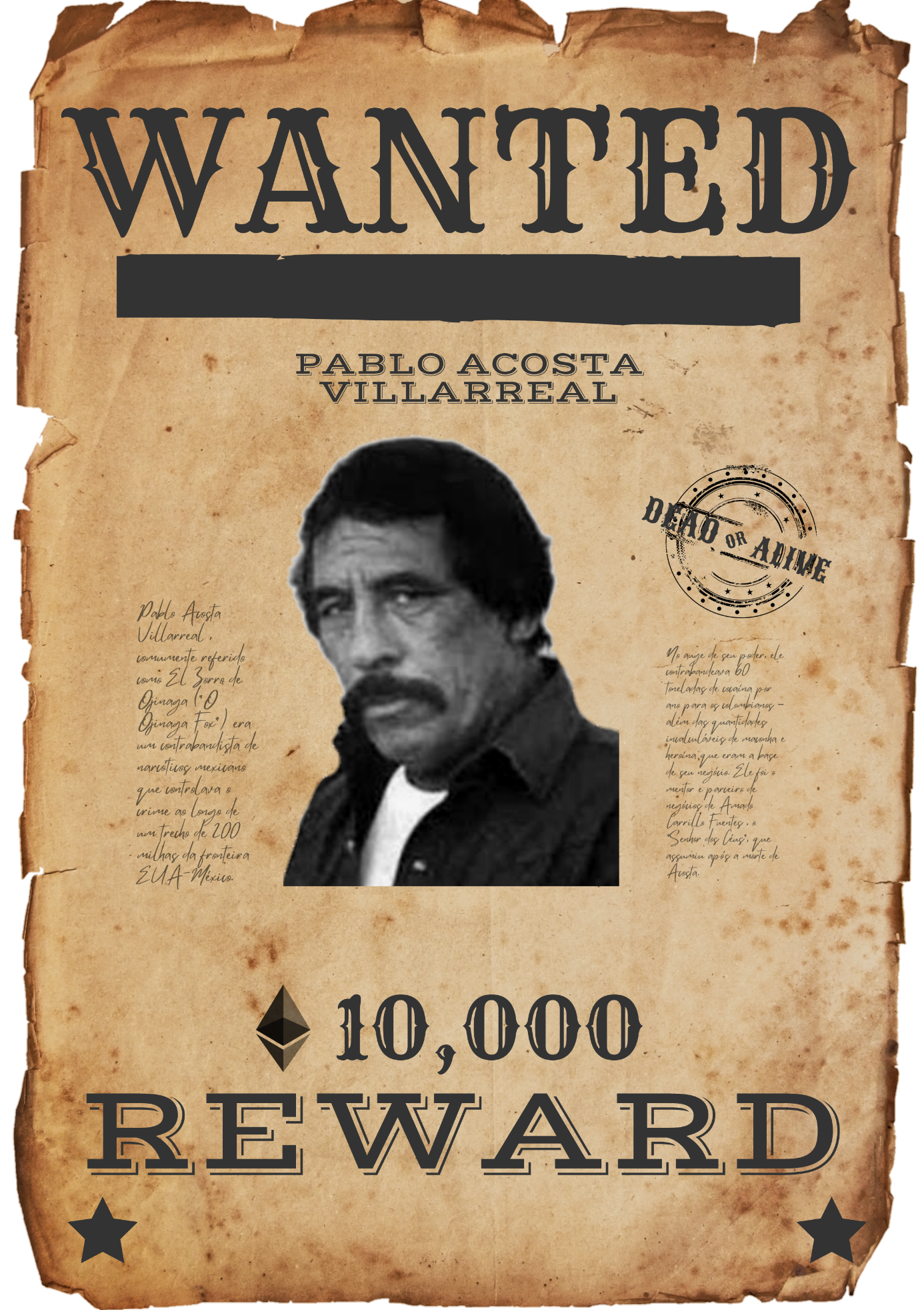 Pablo Acosta El Zorro de Ojinaga  - The greatest Narcos of all time