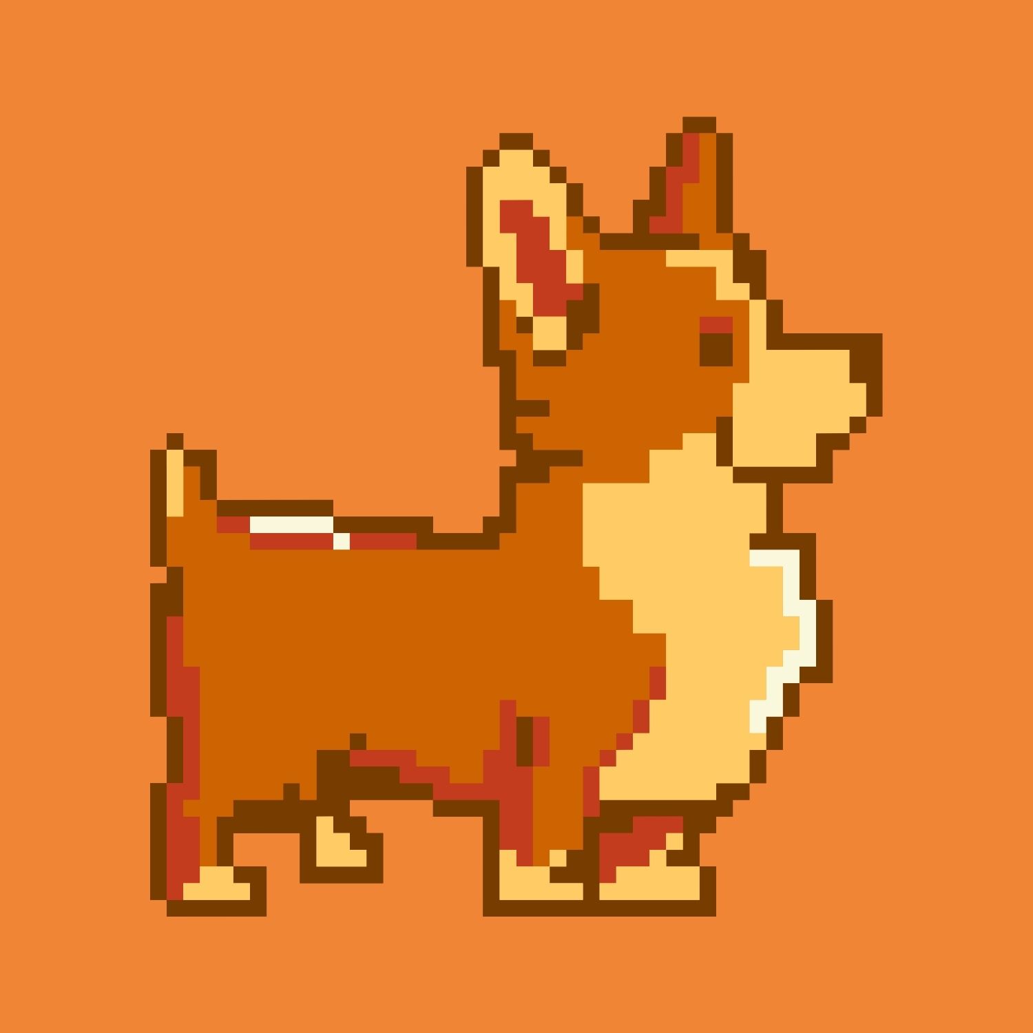 Pixelated Corgi #21 (Airdrop) - 🔥 Don't Miss Out on New Hot Items 🔥 - PIXELATED CORGIS