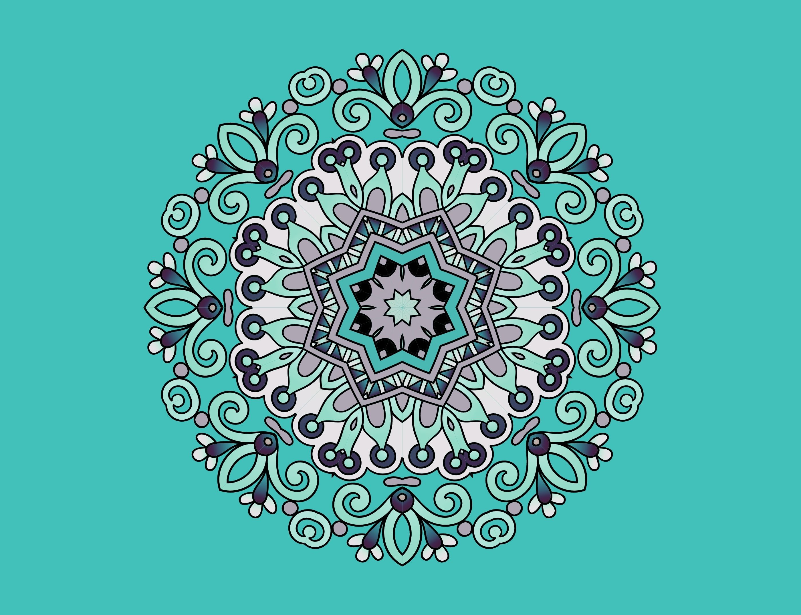 Mandala #211 - TrendyMandalas