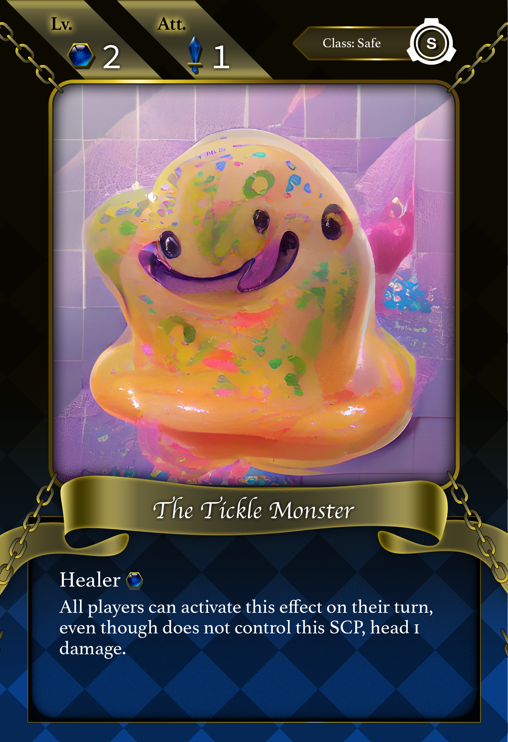 SCP-999] The Tickle Monster - SCP: End of Magic - Official Card Game