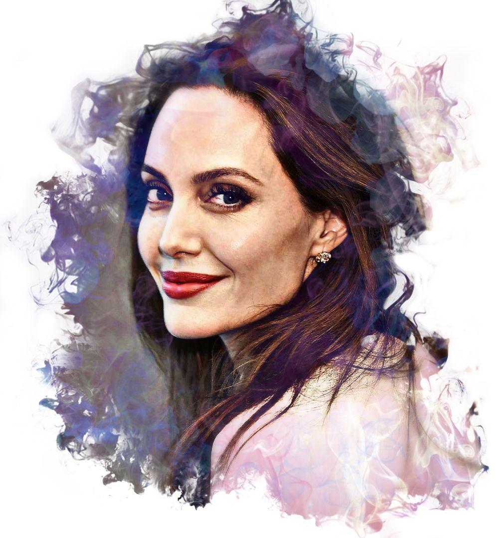1003px x 1079px - Angelina Jolie Artwork - Celeb ART - Beautiful Artworks of Celebrities,  Footballers, Politicians and Famous People in World | OpenSea