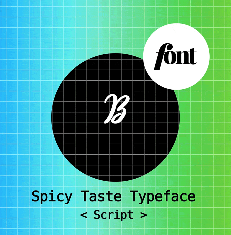 Spicy Taste typeface