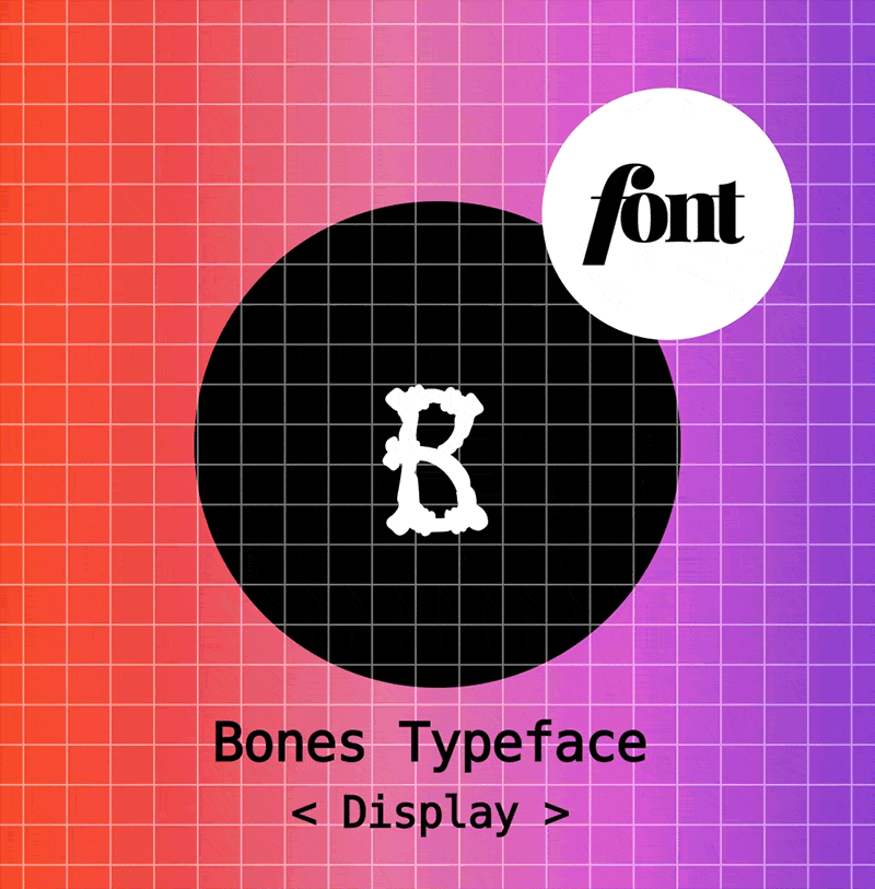 Bones Typeface