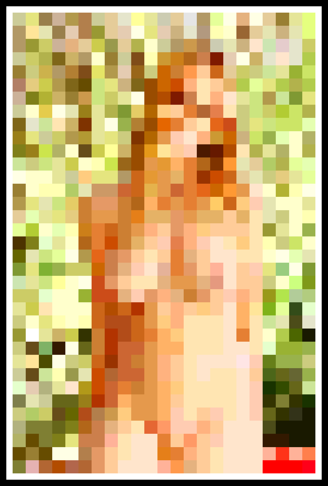1300px x 1926px - Nude Pinup Model Pixel Art 202 - NUDEZ | OpenSea
