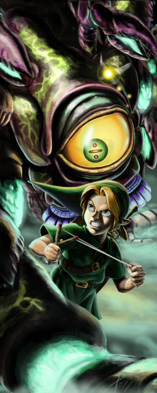 Moody Fan Art Places Legend of Zelda's Link Into Dark Souls