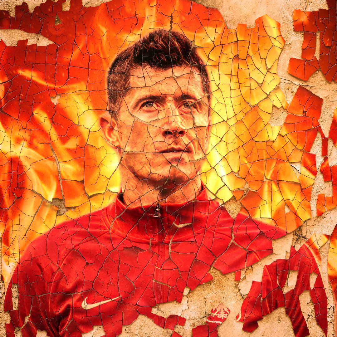 Robert Lewandowski - Art of Football Legends