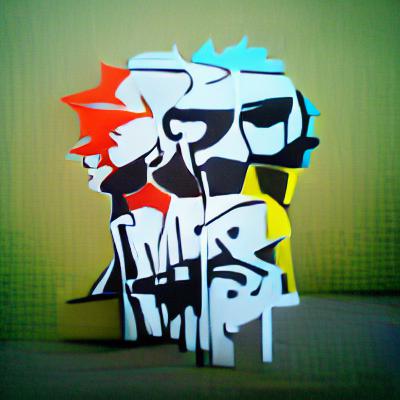 King Gorilla #037 - King Gorilla - Graffiti Minimalist Pop Art