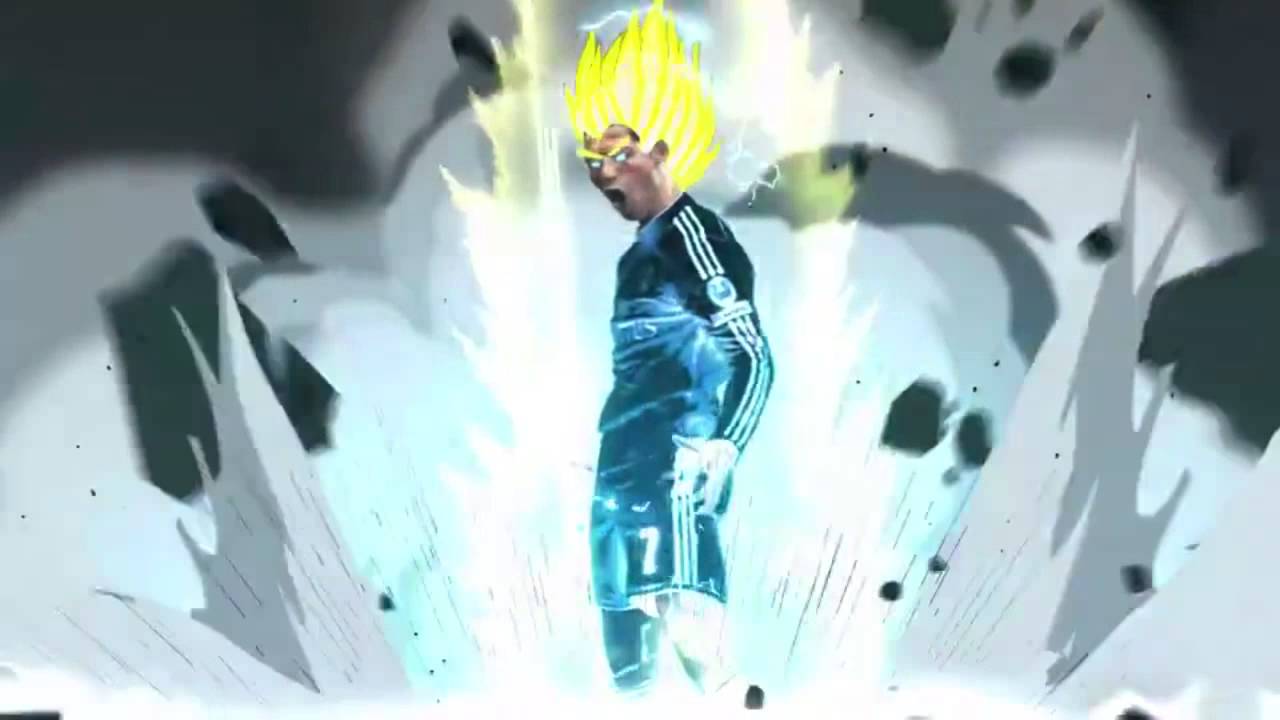 Cristiano Ronaldo Super Saiyan on Make a GIF